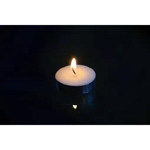 Tea Night Lights Candles 4 HOUR LONG BURN Unscented Tealights Nightlight 4HR 2
