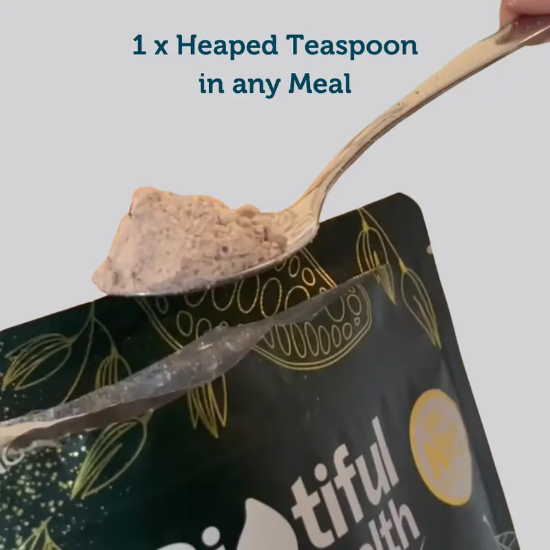 Coconut Blend - Meal Booster Gut Health Powder, Probiotic, Prebiotic Fibre, Vitamin D3, B5, B12 Natural Dietary Supplement 3