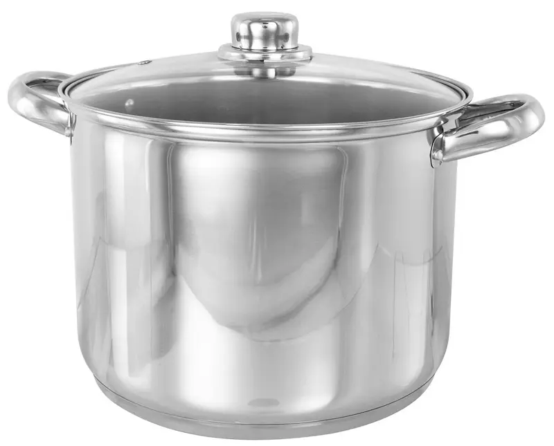 Product Introduction of Stainless Steel Induction Stock Pot by Buckingham - Stew Soup Boiling Cookware Grey 0