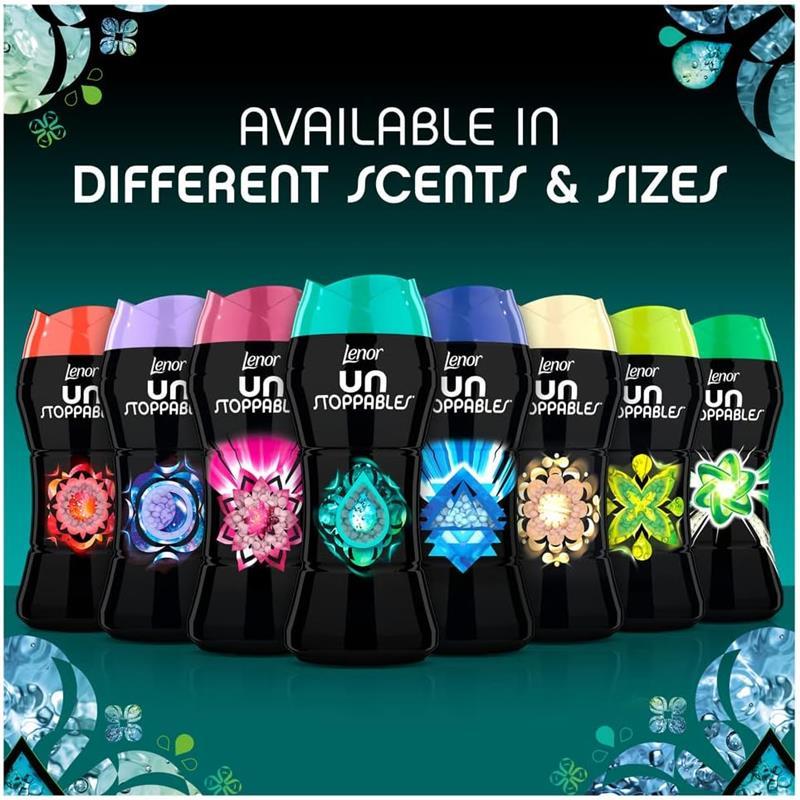 Unstoppables Scent Booster Laundry Beads | 750g Fresh | Non-Stop Freshness Boost From Wash to Wear Floral Household Pack Perfume Scented 4