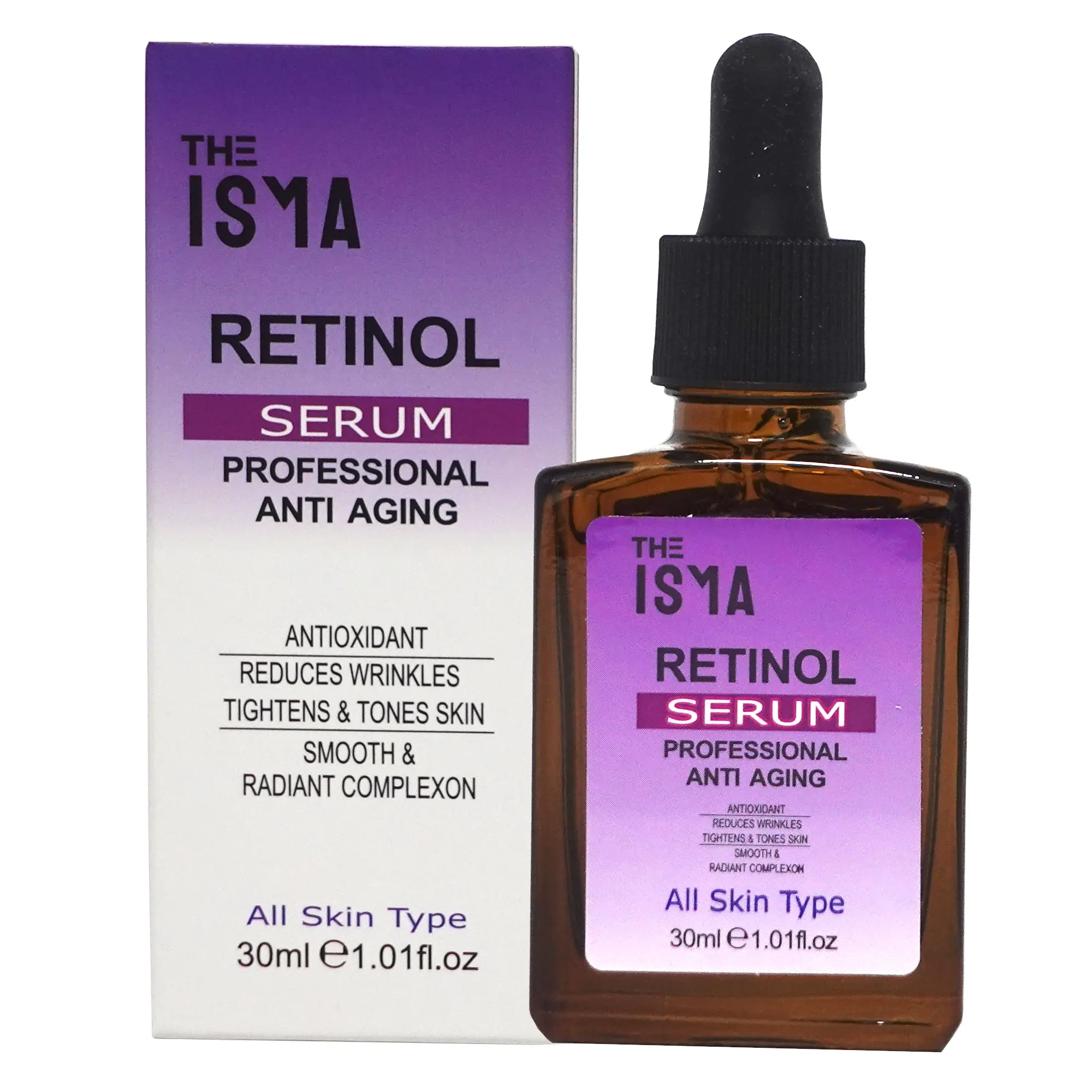 THE ISMA Anti Aging Retinol Serum 30ml for Facial Serum, Anti-Aging, Tighten Skin, Smoothing Fine lines