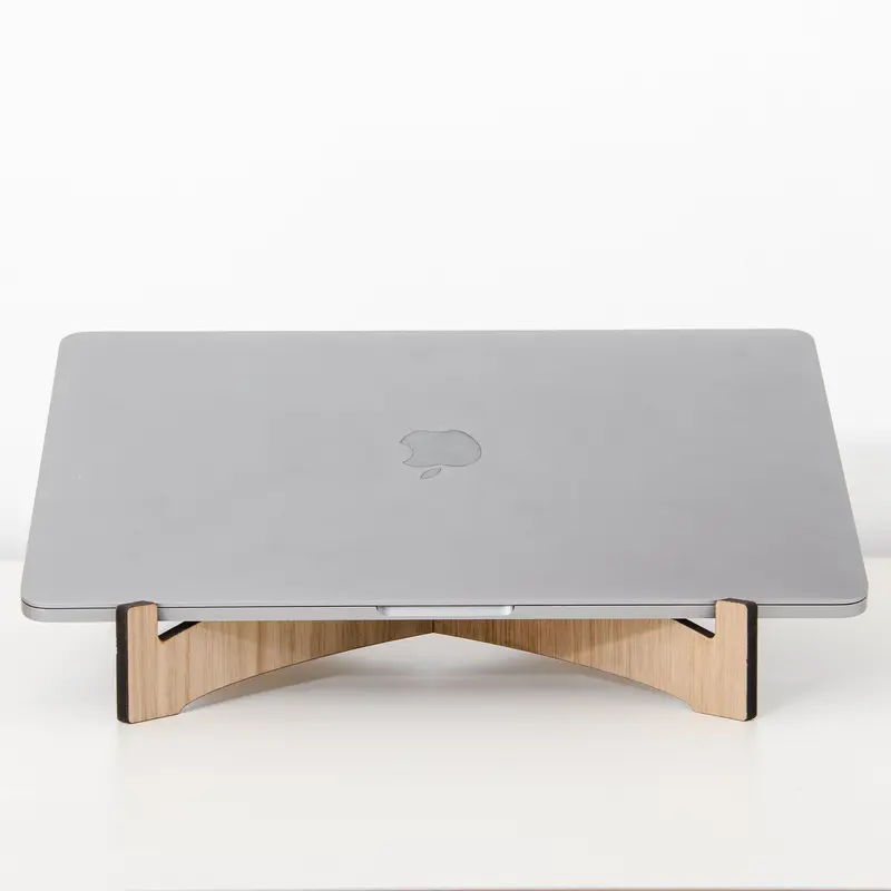 Eco wooden laptop stand 6