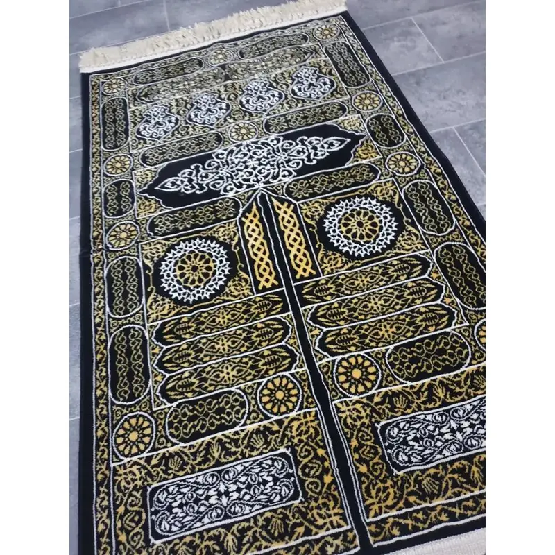 Luxury Kabah Gate Adult Prayer Mat - Limited Edition 3