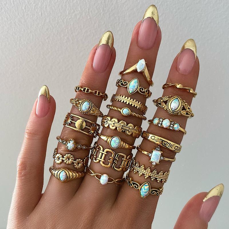 Alyssa Opal Ring 5