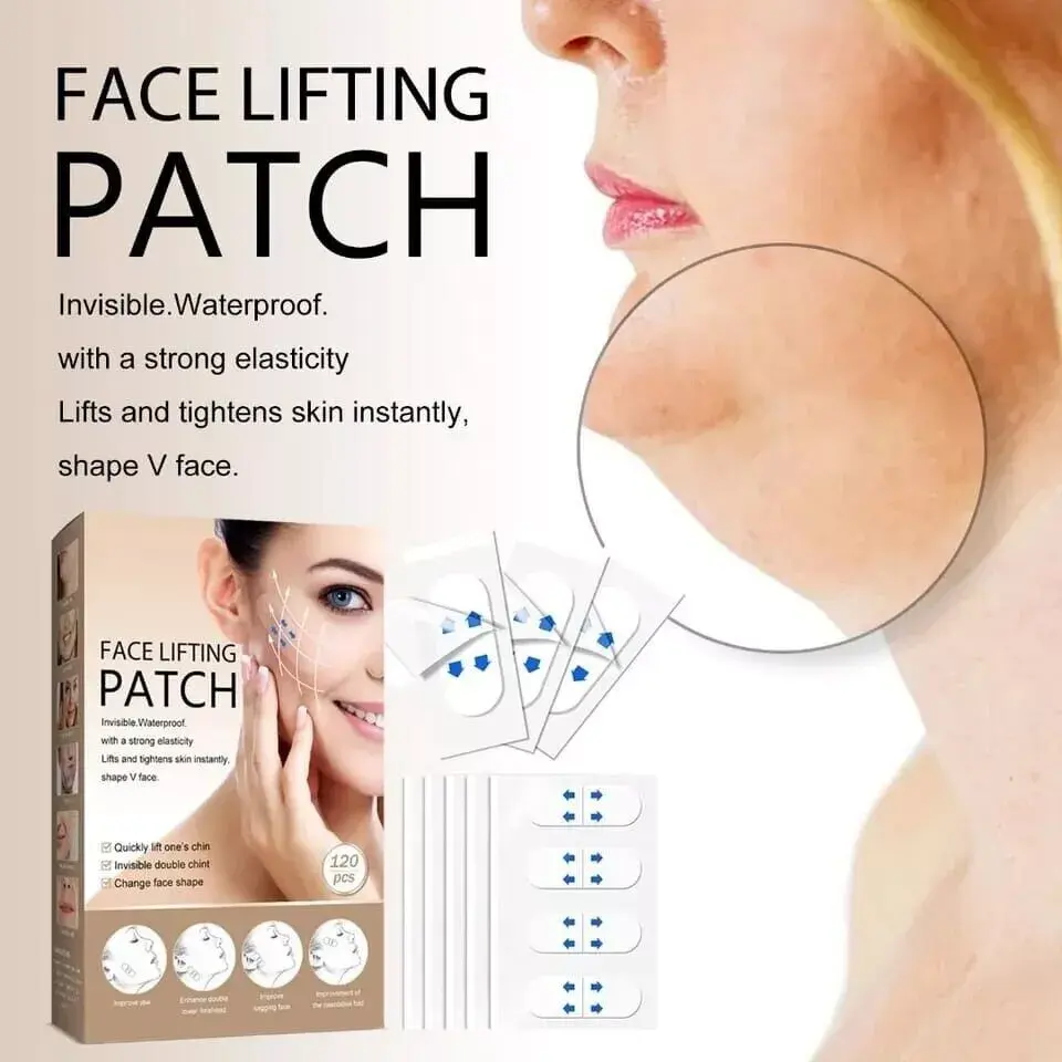 120pc Sticker Invisible Thin, V-Shape Face Facial Label Lift Up Adhesive Tape Skincare Unisex Skincare Unisex