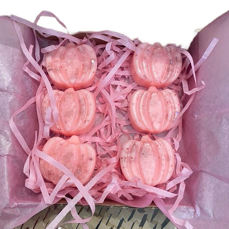 Highly Scented Pumkin Wax shapes Home Fragrance Candle Decor Freshener Perfume Aroma Ornaments Decoration  Set 1