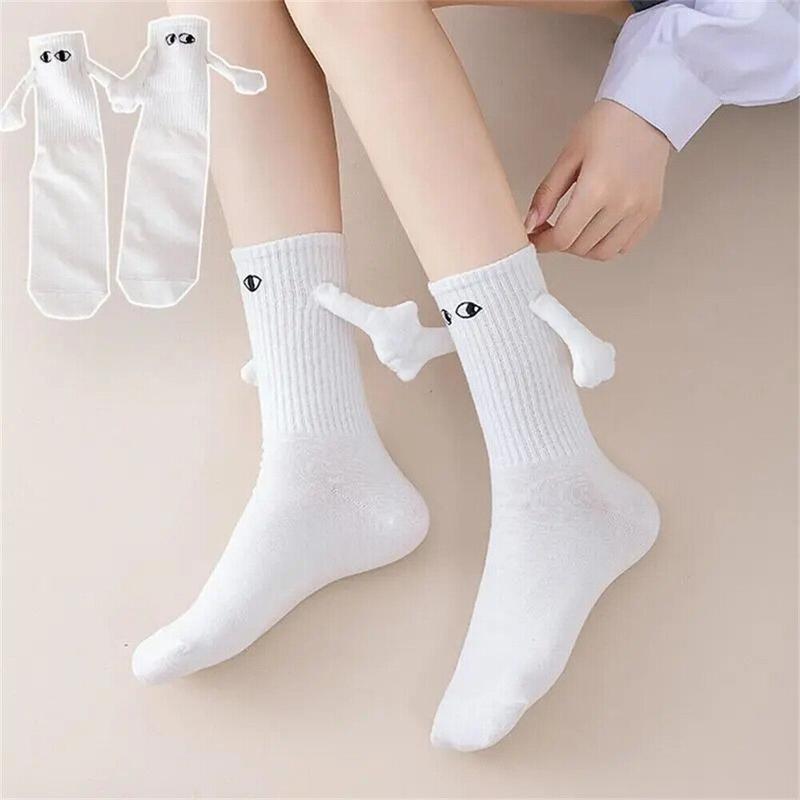 Magnetic Hand Holding Socks 2023, Hand In Hand Socks, Couple Holding Hands Socks 3