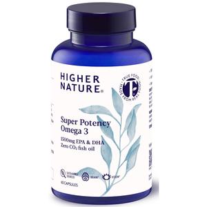 Higher Nature Super Potency Omega 3 60 Capsules