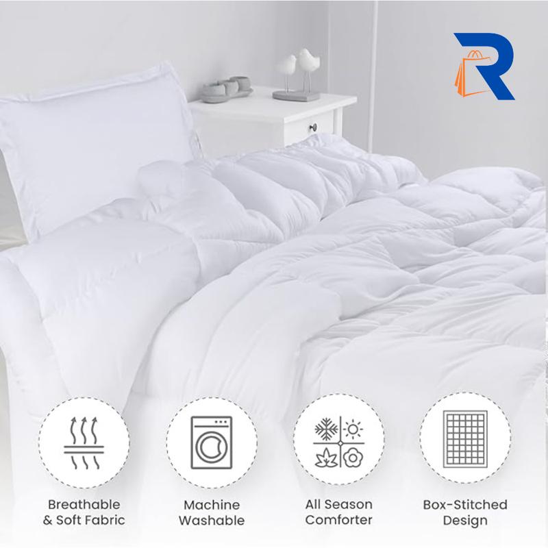 EXTRA DEEP HOTEL QUALITY MICROFIBER DUVET QUILT SOFT 13.5 TOG SINGLE DOUBLE KING SUPER KING SIZE 4