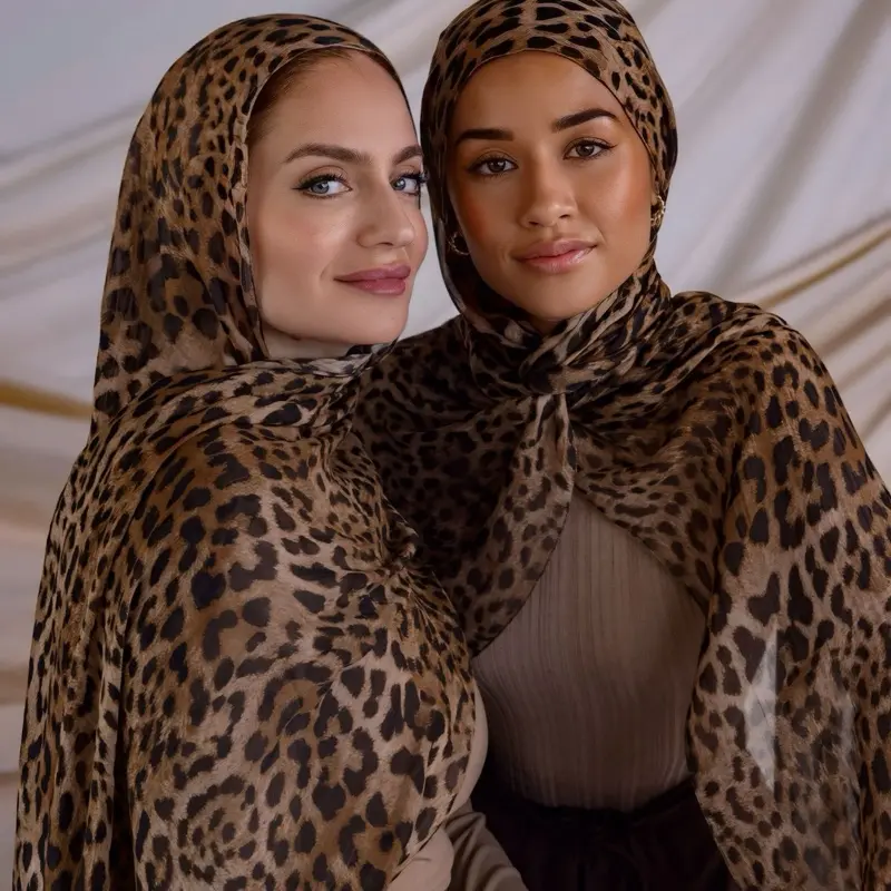 Leopard print Vela Cheetah modal Hijab print   70*180cm Luxury Modal Scarf Ultra Soft Lightweight Premium Double Sided printed Hijab for All-Day Comfort Breathable & Elegant, Modest Fashion Trendy Stylish Headscarf