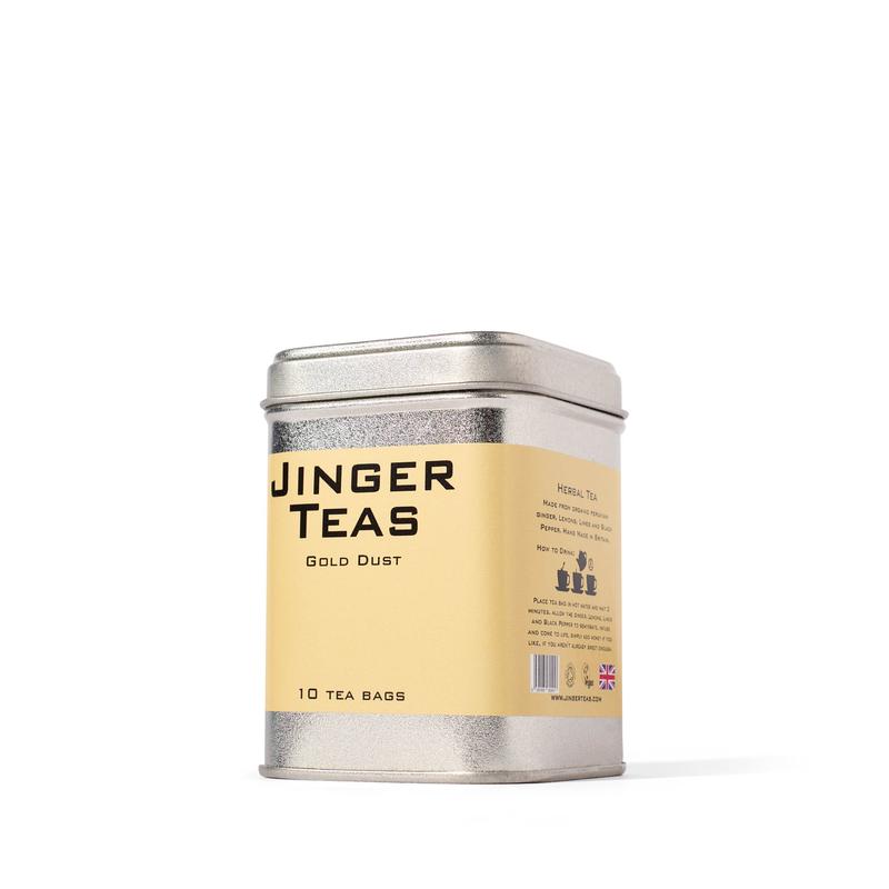 Jinger Teas Organic Ginger herbal Teas made in the uk 6