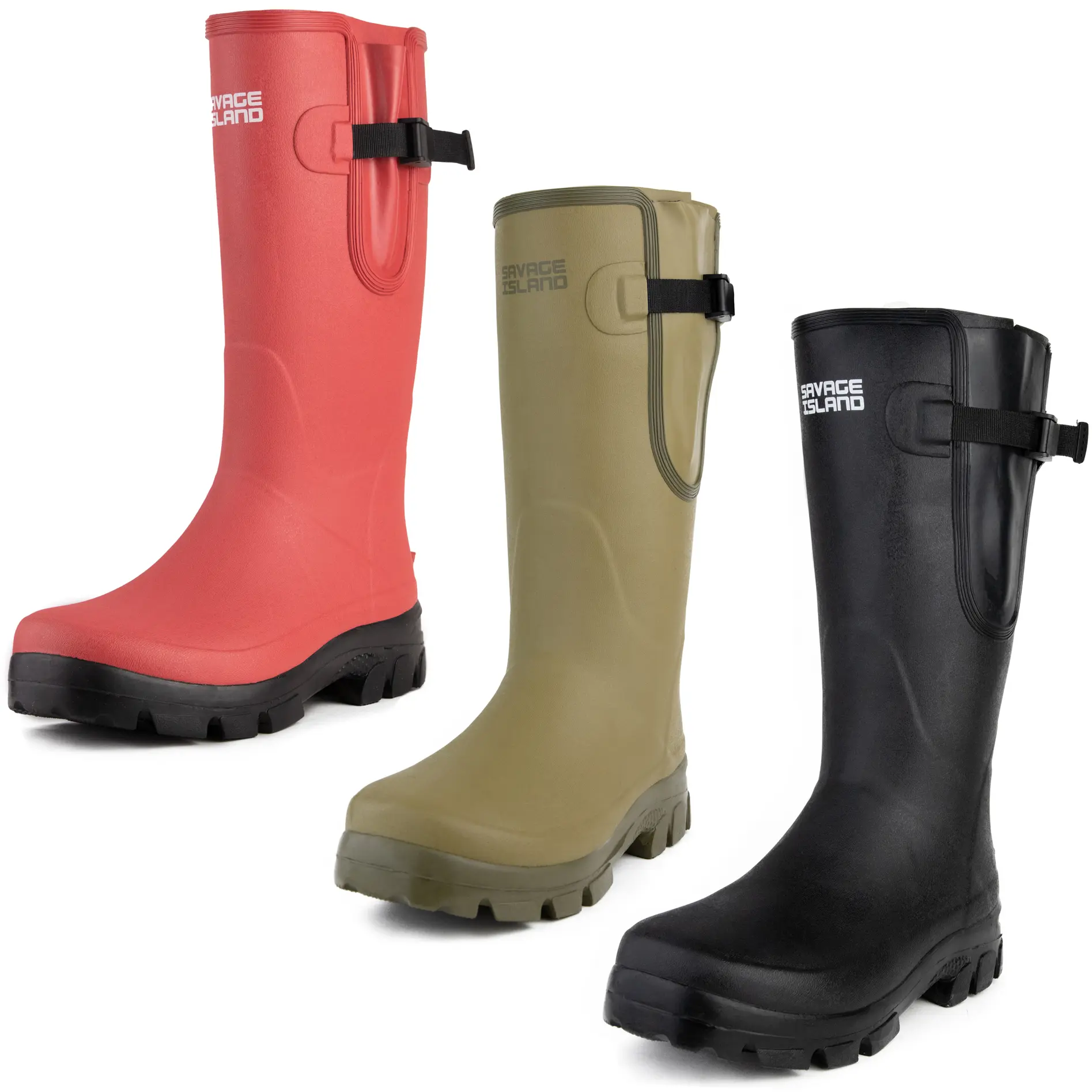 Savage Island WOMEN'S GlenXT 5mm Neoprene Lined Adjustable Wellington Boots