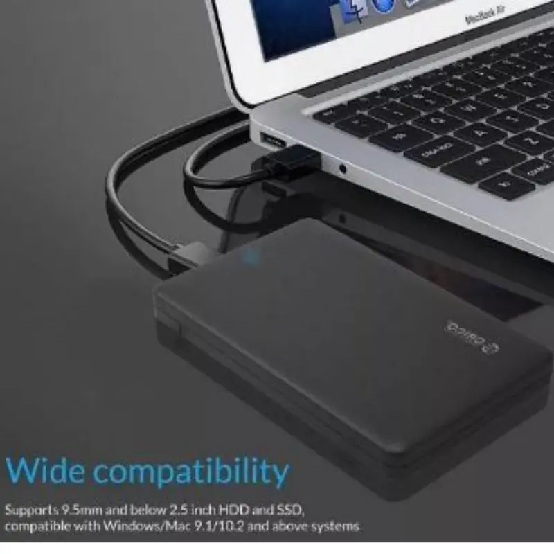 ORICO External SATA III 2.5 Inch USB 3.0 HDD/SSD Enclosure Case, Trayless Design, Tool-Free, Hot Swap, up to 4TB Capacity 0
