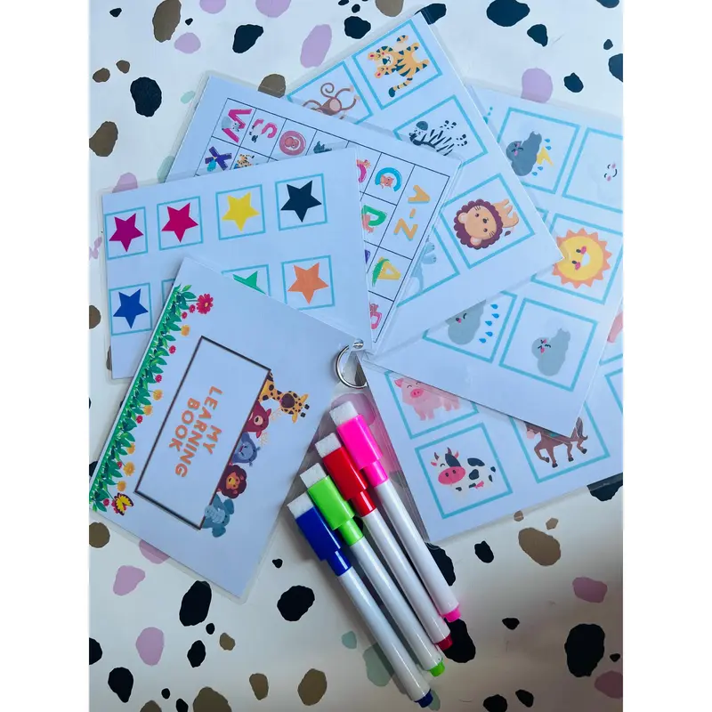 My learning book Colouring Activity Wipe Clean Book - Crafts On The Go - Pocket Money Crafts - Children’s Learning - Children’s Colouring Books - Home Education 1