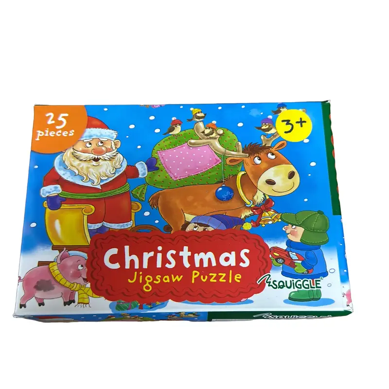 Christmas Jigsaw Puzzle 25 pieces stocking fillers educational skills 0