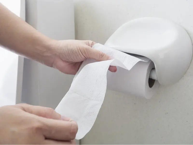 40 Toilet Tissue Rolls, Soft Touch Tissue 2 ply Cotton Fresh Tissue Fragrance Luxury Scented Bathroom Jumbo Toilet Rolls White Eco Friendly Rolls Pack Disposable Wipes Sheets absorbent toilet 4