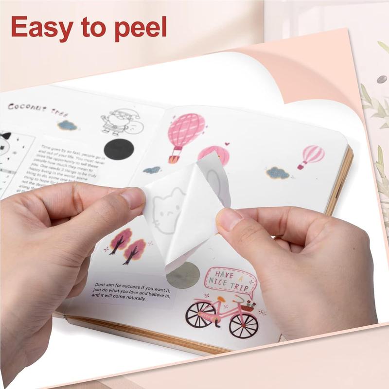 Product Introduction of 【UK SELLER Delivered with in 48H】5/10 Rolls Mini Pocket Printer Sticker Paper for Bluetooth Portable Printer Peripage, Self-Adhesive Mini Printer Paper-57x25mm 14