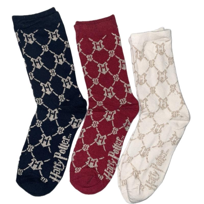 Harry Potter Women 3 Pairs of socks UK/IRL 4-8 0