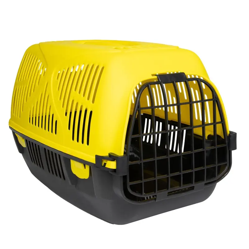 Marko Pet Accessories 19" Large Pet Carrier Portable Box Animal Puppy Kitten Cage Travel Training Crate Cat Dog Lightweight Transporter 6