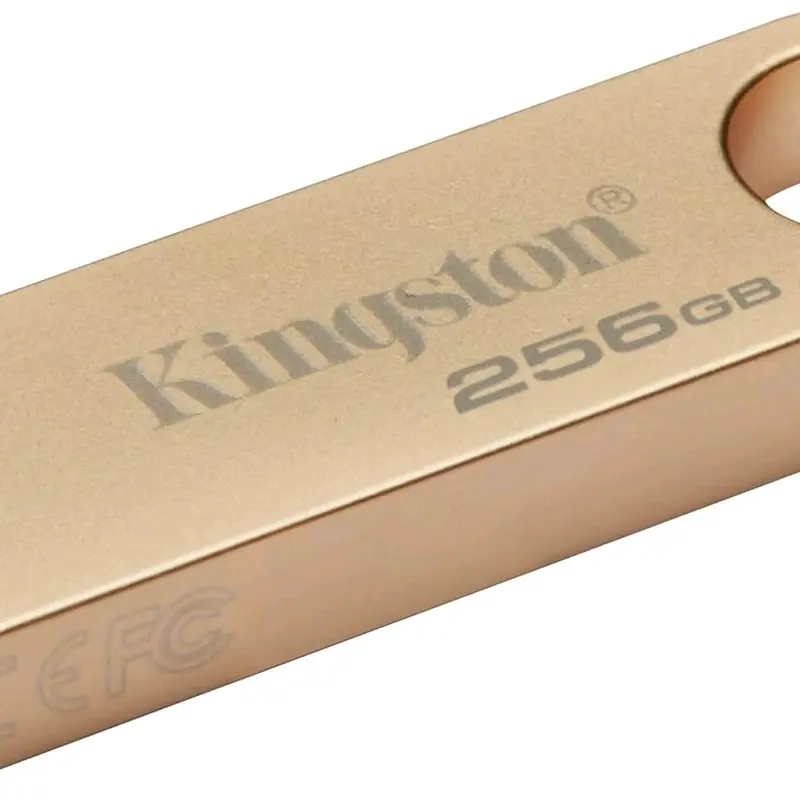 Kingston DataTraveler SE9 Gen 3 - 256GB Metal USB 3.2 Gen 1 Gold Flash Drive 4