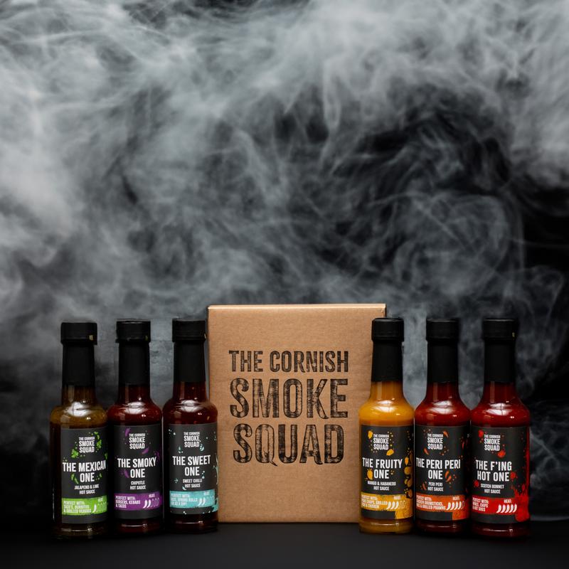 The Full Squad | 6 Chilli Hot Sauces | The Cornish Smoke Squad 0