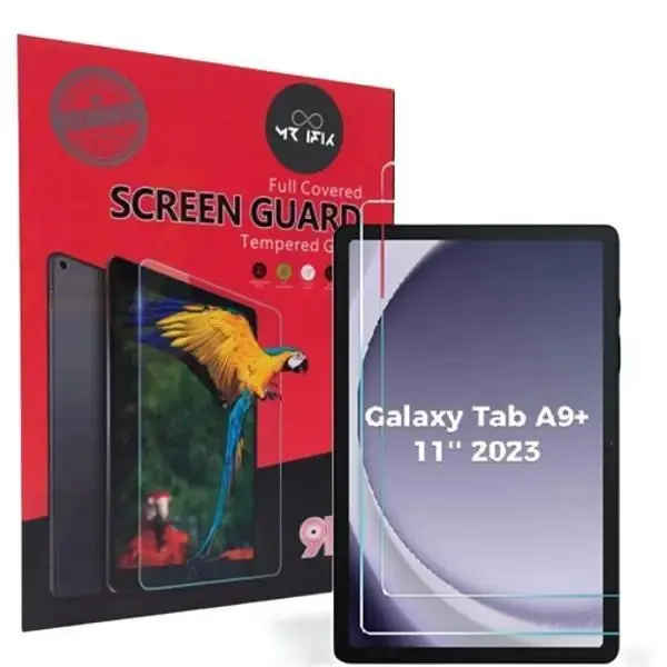 Mr.iFix 2 Pack Screen Protector for Galaxy Tab A9 Plus 11 Inch 2023, Tempered Glass Screen Film Guard for 11" Galaxy Tab A9+ Plus Tablet (SM-X210/X215/X216/X218) Protection 0