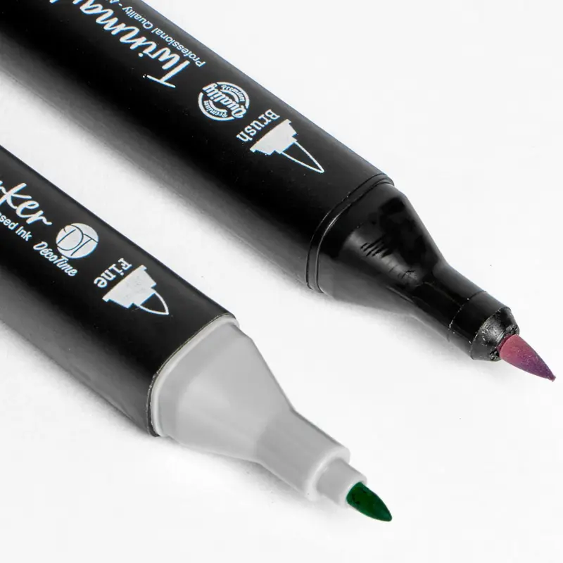 Deco Time 100 Twin Markers in Deco Tray - Perfect for Office Stationery and Supplies 2