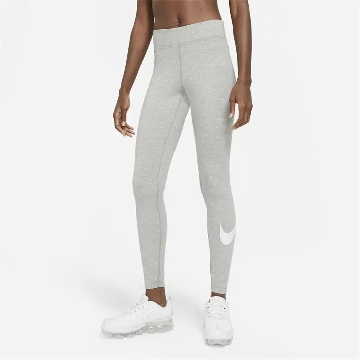 Nike Womens Sportswear Essential Mid Rise Swoosh Leggings 2