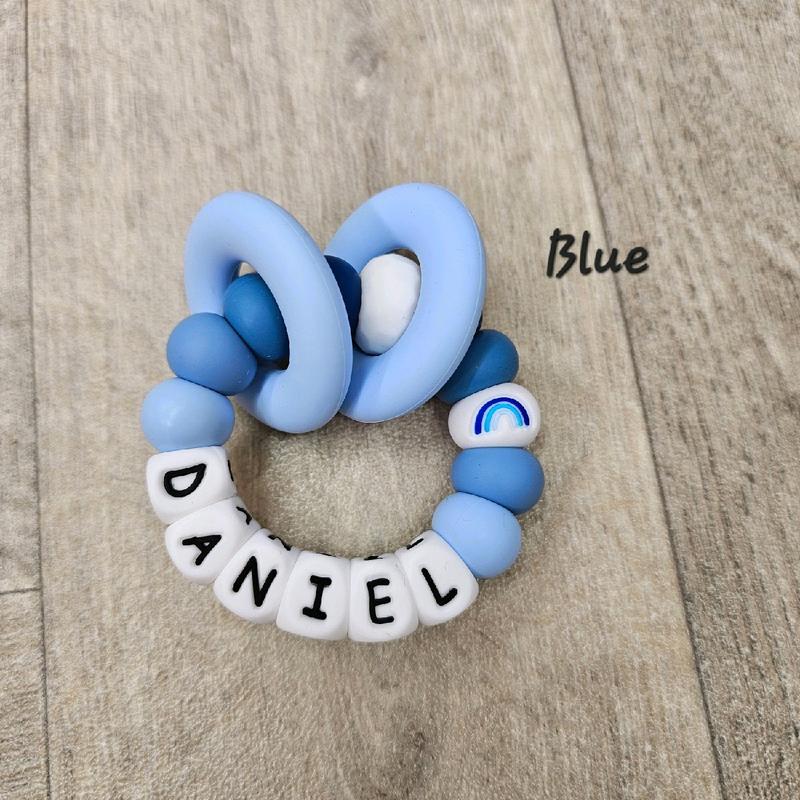 Personalised Teething Ring for Babies - Perfect Baby Gift 2