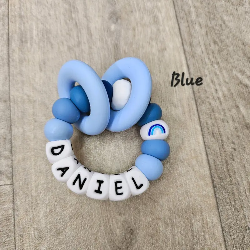 Personalised Teething Ring for Babies - Perfect Baby Gift 2