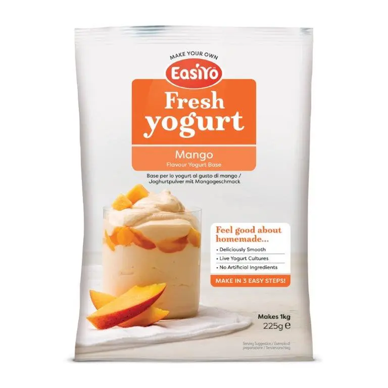 Mango EasiYo Yogurt Sachet Pack Makes 1KG | EasiYo Yoghurt Mix