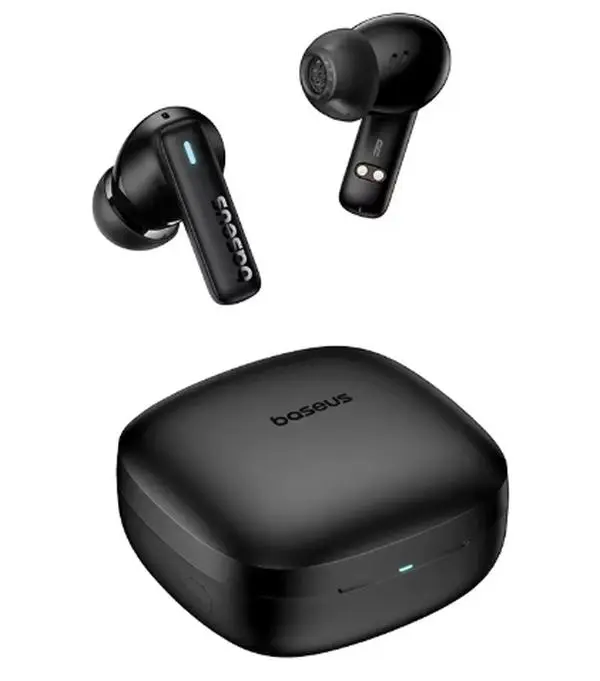 Baseus Wireless Earbud with Noise Cancellation and Waterproof Design Audio Headphone Noise Cancelling Headset Electronic budget earbuds headphones