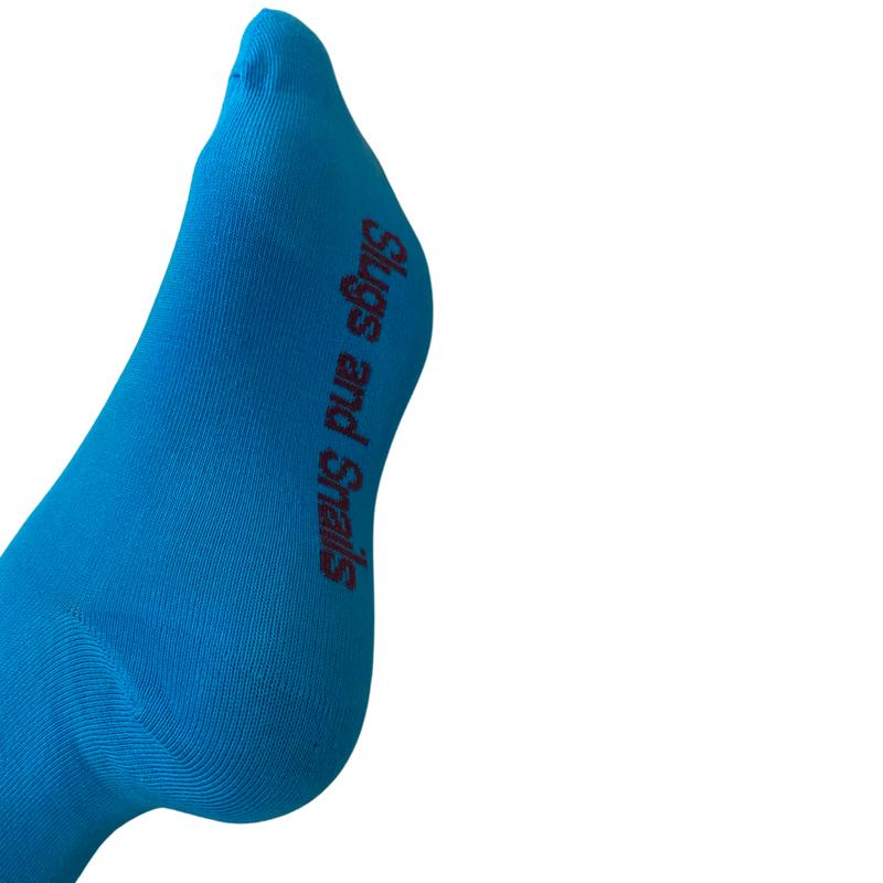 Slugs & Snails Adult Tights - Colour Block - Turquoise 2