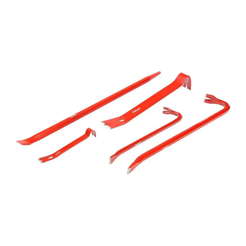 Timco - Wrecking & Pry Bar Set (Size 5pcs - 5 Pieces) 0