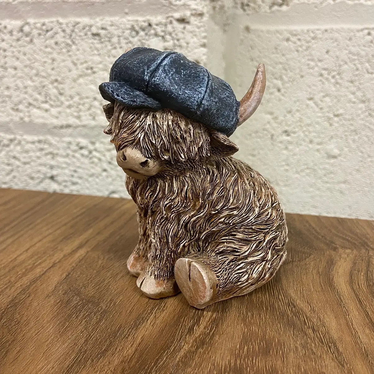 Cheeky Blinder Happy Highland Cow Ornament