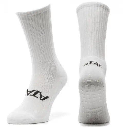 SHOX Mid-Leg Grip Socks - White