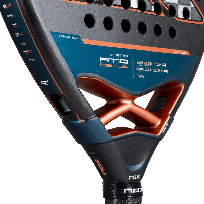 Nox AT10 Genius Attack 18K 2025 Padel Racket 3