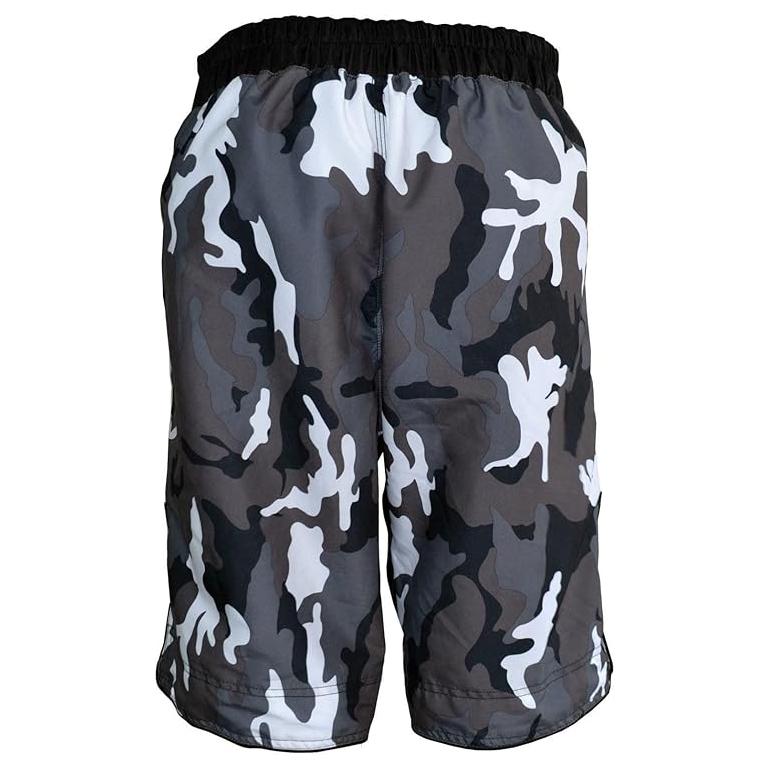 RAD MMA Fight Shorts Grappling UFC Short Kick Boxing Muay Thai Cage Fighting Shorts Camo Grey Camouflage Martial Arts Bottoms 1