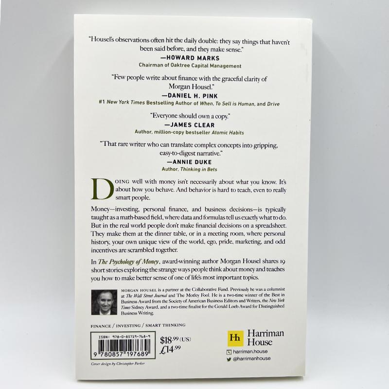 The Psychology of Money— Timeless Lessons on Wealth, Greed, Happiness Finance Books for Adult 1