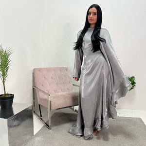 Ladies side drape modest dress uk onesize 6-14