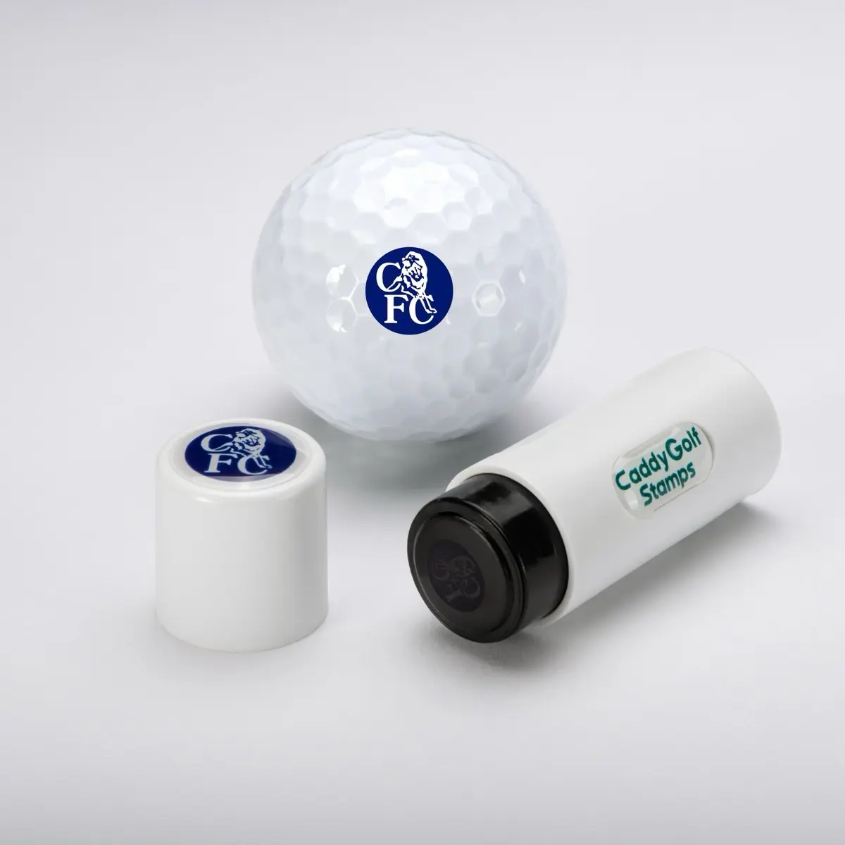 CaddyGolfStamps Blues CFC Chelsea Blue Lion Football Design Golf Ball Stamper Stamp Marker Personalise your Golf Balls Golf Gift Birthday Gift Xmas Christmas Gift