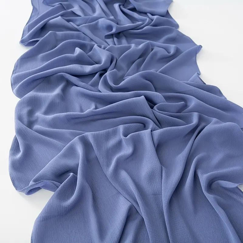 Women's Crepe Chiffon Scarf - Soft and Lightweight