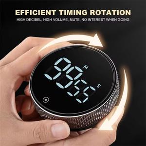 LED Digital Timer Stopwatch with Kitchen, Office and Study Features