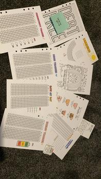 Product Review of Mental Health Bundle - Set of 8 Monthly Trackers for A5 Journal, Budget Doctor from 🩵**🩵 0