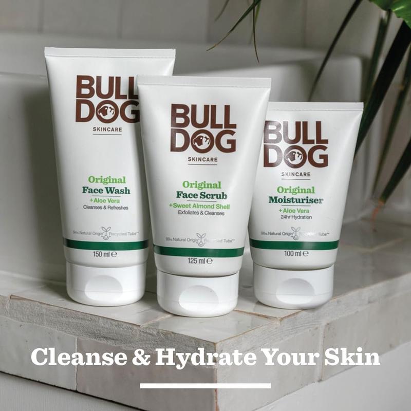 Bulldog Skincare Original Face Wash 150ml for Men with Normal to Dry Skin - Comfort Cleansing Gentle 5