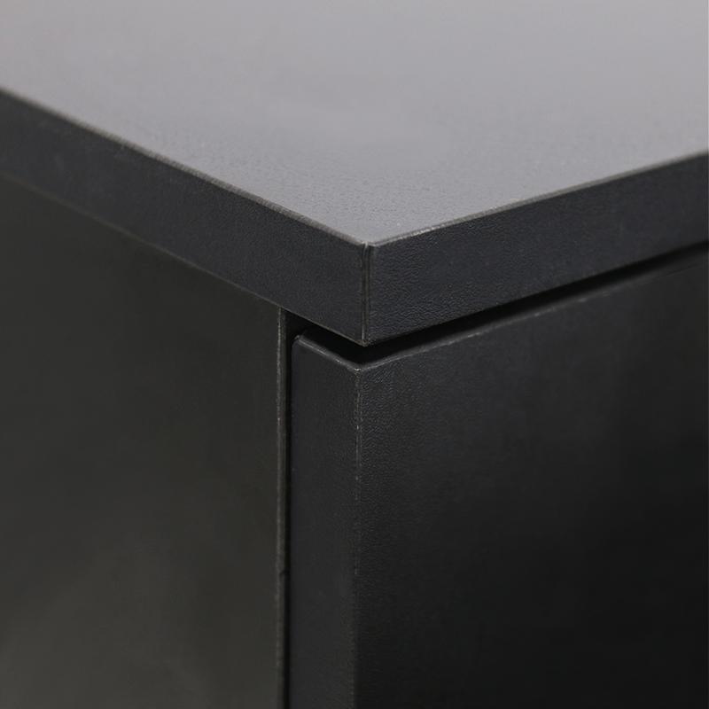 Sundaze Chest of 2 Drawers Bedside Table Bedroom Furniture 30x30x40cm Slide  Drawer 6