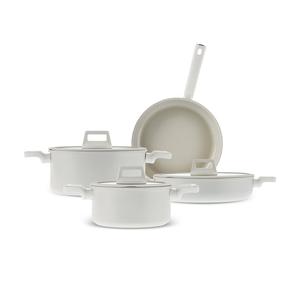 Karaca Swiss Crystal Valenti Ceramica 7-Piece Induction Cookware Set