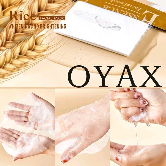 1 Radiant Rice Brightening Face Mask: Glow Up with Natural Luminosity and Even Skin Tone!  Hydrating Skincare Nourishing Moisture Moisturize Hydrate Moisturizer Moisturizing Skin Repair for Sensitive Skin Dry Skin All Skin Types, Whitening Soothing 1