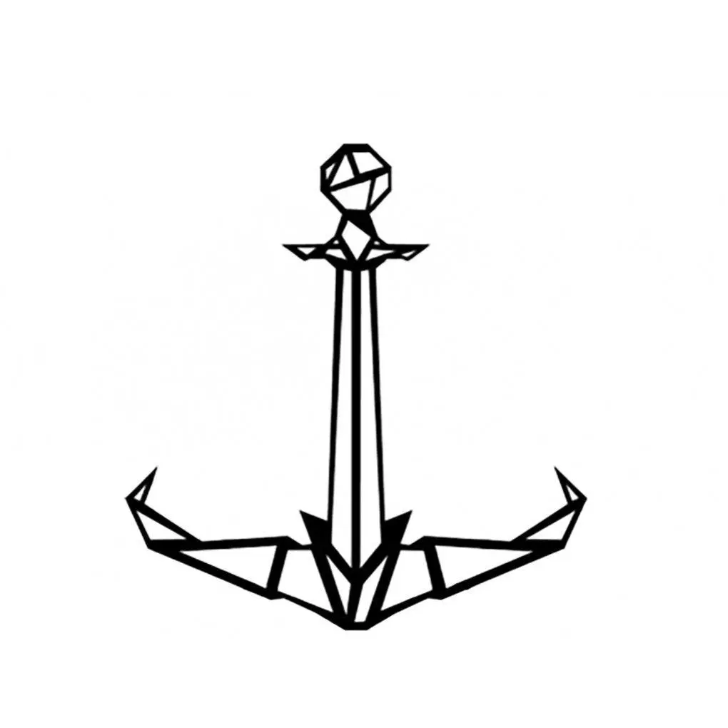 Anchor Metal Wall Art Decor