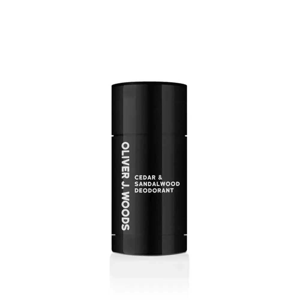 Cedar & Sandalwood Deodorant for Men - Long-Lasting Body Care Moisture